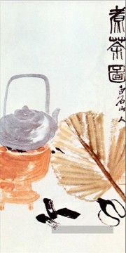 Qi Baishi préparation ancienne Chine encre Peinture à l'huile